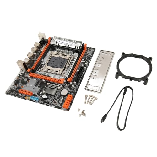 ciciglow X99M H DDR4-Motherboard, M ATX LGA2011 3 mit 4 DDR4-Steckplätzen Bis zu 128 GB, Anschluss, Volle Solid-State-Kapazität, PCB-Material für Hohe Leistung von ciciglow