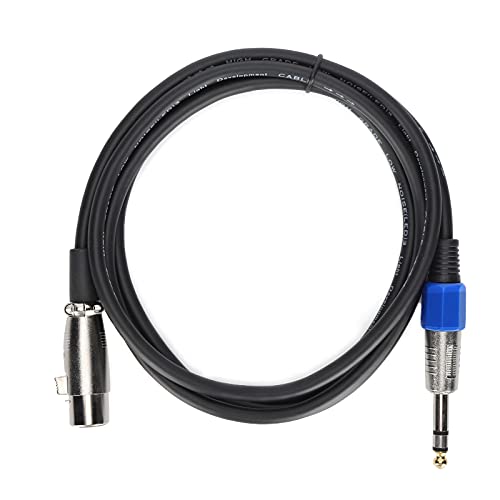 ciciglow XLR-Kabel, JD6015 XLR-Buchse auf 6,35 Mm Klinke Symmetrisches Signalkabel XLR auf 1/4 Zoll Mikrofonkabel 2 M Geeignet für Mikrofone, Mischpulte, Kameraausrüstung ciciglow XLR-Kabel, JD6015 XLR-Buchse auf 6,35 Mm Klinke Symmetrisches Signalkabel XLR auf 1/4 Zoll Mikrofonkabel 2 M Geeignet für Mikrofone, Mischpulte, Kameraausrüstung von ciciglow