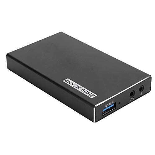 cigemay Spielaufzeichnung Live-Box,USB3.0-Videoaufnahmekarte,OBS-Recorder 4K1080P HDMI-Videorecorder,USB-zu-HDMI-Konverter,Unterstützung von 4K/60Hz,1080P/60Hz von cigemay