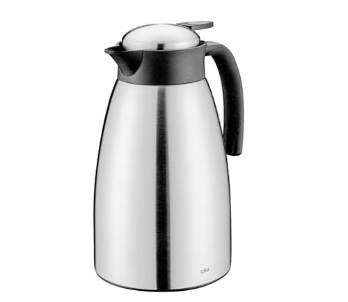 Isolierkanne SAVONA Thermoskanne Kaffeekanne Teekanne 1,5 Liter cilio von cilio