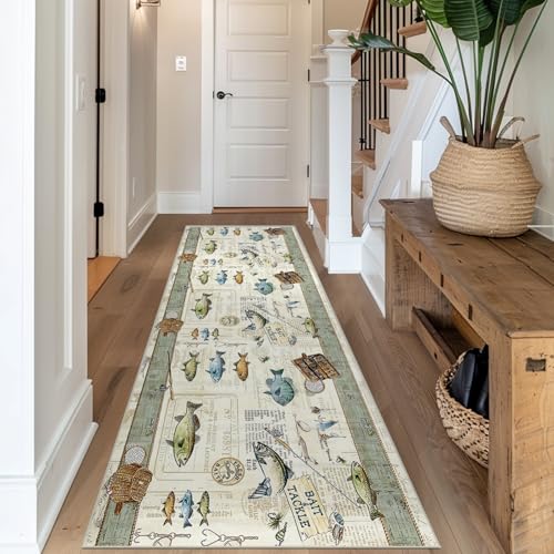 Teppich für Wohnzimmer, rutschfest, lustig, waschbar, für Esszimmer, Eingangsbereich, Büro, groß, niedrig, Küchenteppich, Kinderzimmer, Kinderzimmer, 60 x 180 cm Teppich für Wohnzimmer, rutschfest, lustig, waschbar, für Esszimmer, Eingangsbereich, Büro, groß, niedrig, Küchenteppich, Kinderzimmer, Kinderzimmer, 60 x 180 cm von citari