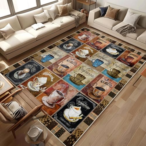 citari Couchteppich, 1,5 x 2,1 m, Teppich, für Wohnzimmer, niedrig, rutschfest, maschinenwaschbar, für den Innenbereich, Schlafzimmer, Kinderzimmer, Esszimmer, Küche, Büro citari Couchteppich, 1,5 x 2,1 m, Teppich, für Wohnzimmer, niedrig, rutschfest, maschinenwaschbar, für den Innenbereich, Schlafzimmer, Kinderzimmer, Esszimmer, Küche, Büro von citari