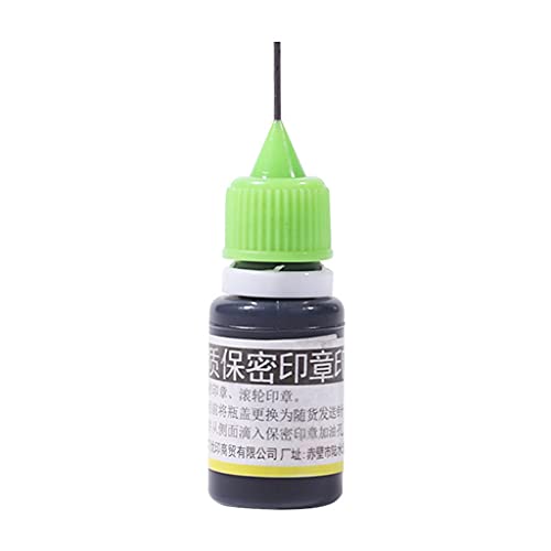 DIY Scrapbooking Premium 10 ml Black Protection Stamp Refill Ink Needle Tip Design Easy to Use for Most Identity Theft Protection Rollers DIY Scrapbooking Premium 10 ml Black Protection Stamp Refill Ink Needle Tip Design Easy to Use for Most Identity Theft Protection Rollers von cityfly