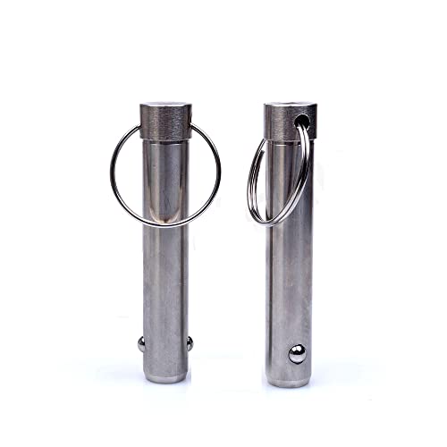 1 PCS Federtyp Alle Edelstahlkugelschlossstifte mit Pull Ring,VCN114-8mm,40mm von cizihuu