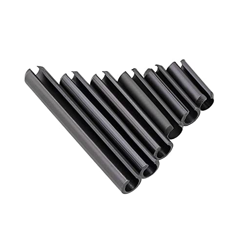 10 pcs schwarzer Dübel Spannungsrollenstift widerstandsfähige zylindrische Baumscter -Stift,M2.5,3mm von cizihuu