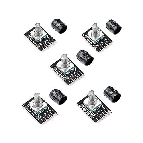 5 stücke KY-040 Rotary Encoder-Modul mit 15x16,5 mm Potentiometer Drehknopfkappe 5 stücke KY-040 Rotary Encoder-Modul mit 15x16,5 mm Potentiometer Drehknopfkappe von cizihuu