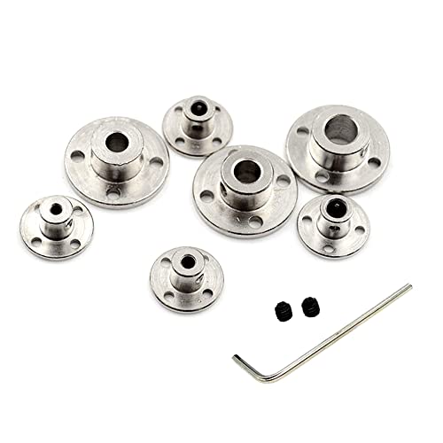 Starre Flanschkupplung Motorführung Wellenkoppler Motorverbinder,2PCS Inner Diameter 3mm von cizihuu