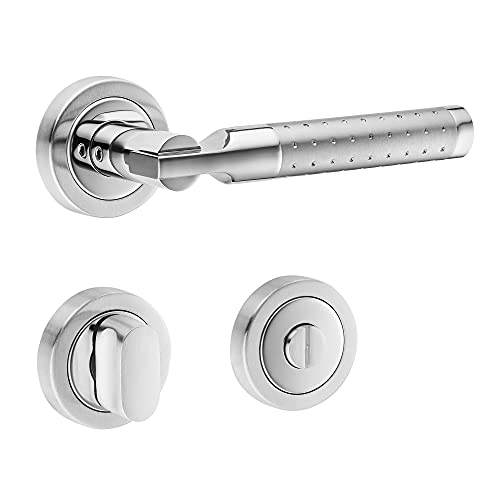 Hochwertige Bicolor Rosettengarnitur Blues 2 (WC/Bad) von ck-tuerbeschlaege