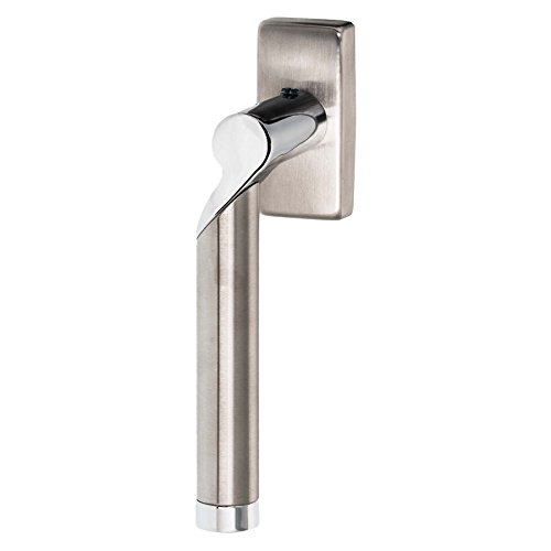 Hochwertiger Fenstergriff eckig | V2A Edelstahl matt | Metallische Unterkonstruktion | Dreh-Kipp Funktion | Lightning L Hochwertiger Fenstergriff eckig | V2A Edelstahl matt | Metallische Unterkonstruktion | Dreh-Kipp Funktion | Lightning L von ck-türbeschläge
