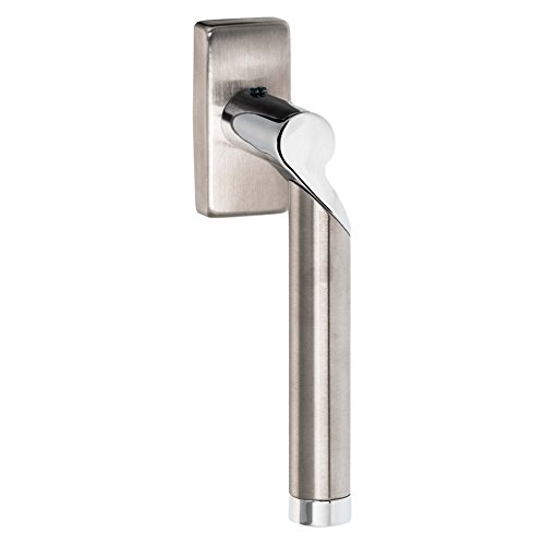 Hochwertiger Fenstergriff eckig | V2A Edelstahl matt | Metallische Unterkonstruktion | Dreh-Kipp Funktion | Lightning R Hochwertiger Fenstergriff eckig | V2A Edelstahl matt | Metallische Unterkonstruktion | Dreh-Kipp Funktion | Lightning R von ck-türbeschläge