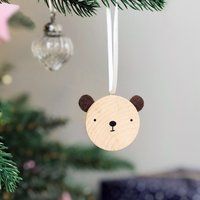 Kleiner Bär Weihnachtsbaumschmuck, Erste Weihnachtsbaby-Bär-Verzierung Kleiner Bär Weihnachtsbaumschmuck, Erste Weihnachtsbaby-Bär-Verzierung von claraandmacy