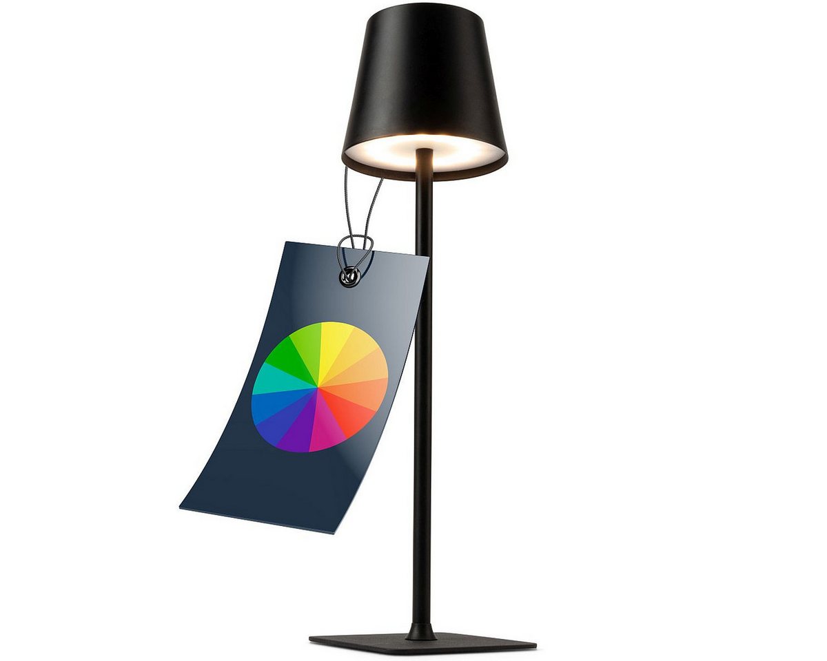 classbach Außen-Tischleuchte C-TL 4025, LED Tischleuchte Akku, Wasserfest, RGB Farben von classbach