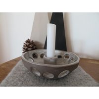 Kerzenteller Kerzenschale Geschenkidee von claudiaskreationen