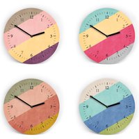Bunte Wanduhren Im Stripes Style - Mini Bis Groß Schöne Farbkombinationen Auffälliges Design Ziffernblatt Wählbar Uhrwerk Leise Bunte Wanduhren Im Stripes Style - Mini Bis Groß Schöne Farbkombinationen Auffälliges Design Ziffernblatt Wählbar Uhrwerk Leise von clauspeter