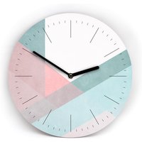 Farbenfrohe Wanduhr Mit Zahlen - Overlay Design 4 Muster Zur Auswahl 3 Größen Von Mini Bis Groß Gut Lesbar Leises Uhrwerk Farbenfrohe Wanduhr Mit Zahlen - Overlay Design 4 Muster Zur Auswahl 3 Größen Von Mini Bis Groß Gut Lesbar Leises Uhrwerk von clauspeter