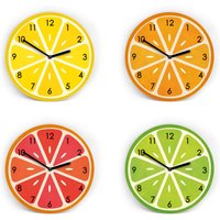 Wanduhr Zitrus - Orange Limette Zitrone Blutorange Fruchtuhr Mit Klaren Zahlen 3 Größen Mini Bis Groß Küchenuhr Leises Uhrwerk Wanduhr Zitrus - Orange Limette Zitrone Blutorange Fruchtuhr Mit Klaren Zahlen 3 Größen Mini Bis Groß Küchenuhr Leises Uhrwerk von clauspeter