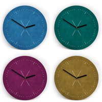 Wanduhr in Eklektik Farben - 3 Verschiedene Größen Mini Bis Groß Wilde Satte Starke Für Einen Schönen Wohnmix Leises Uhrwerk Wanduhr in Eklektik Farben - 3 Verschiedene Größen Mini Bis Groß Wilde Satte Starke Für Einen Schönen Wohnmix Leises Uhrwerk von clauspeter