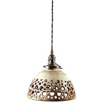 style # 038 Hand Geschnitzte Pendelleuchte, Beleuchtung, Küchenbeleuchtung, Hauptbeleuchtung, Keramikleuchte, Lampe, Keramikleuchte von claycafe