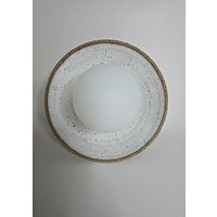 Weiße Keramik Schale Wandleuchte Abstrakte Küchen Beleuchtung Weiße Keramik Schale Wandleuchte Abstrakte Küchen Beleuchtung von claycafe