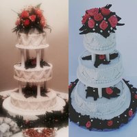 Hochzeitsjubiläum Ornament, Kuchen Replik, Jubiläum Torte Andenken, 50-Jähriges Jubiläum, 25-Jähriges Hochzeitstorte Replik Ornament Hochzeitsjubiläum Ornament, Kuchen Replik, Jubiläum Torte Andenken, 50-Jähriges Jubiläum, 25-Jähriges Hochzeitstorte Replik Ornament von claycutiesbymelissa