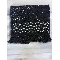 Handgefertigtes Peshtemal Strandtuch Mit Fransen Handgefertigtes Peshtemal Strandtuch Mit Fransen von cleogatzeli