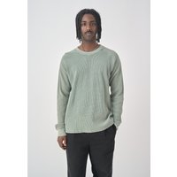 Cleptomanicx Strickpullover "Boxy Crewneck Thermal", im lockeren Schnitt von cleptomanicx