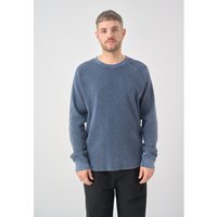 Cleptomanicx Strickpullover "Boxy Crewneck Thermal", im lockeren Schnitt von cleptomanicx