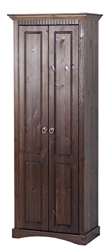 clever-moebel 2-TRG. Dielenschrank kolonial, Schrank Kleiderschrank, Flurschrank von clever-moebel