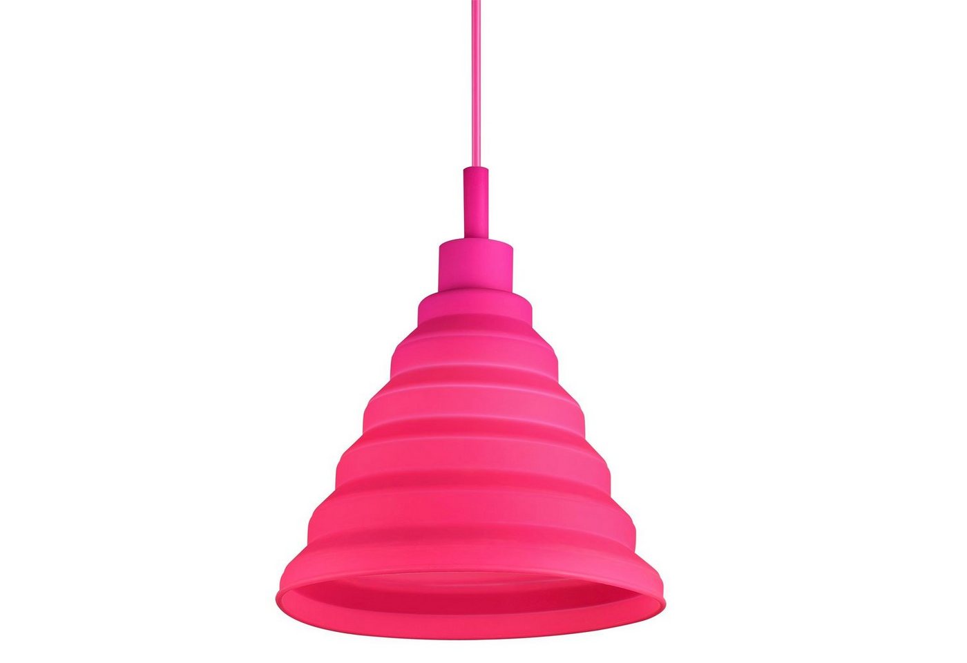 click-licht Hängeleuchte Moderne Pendelleuchte Multi Colours in Pink, keine Angabe, Leuchtmittel enthalten: Nein, warmweiss, Hängeleuchte, Pendellampe, Pendelleuchte von click-licht