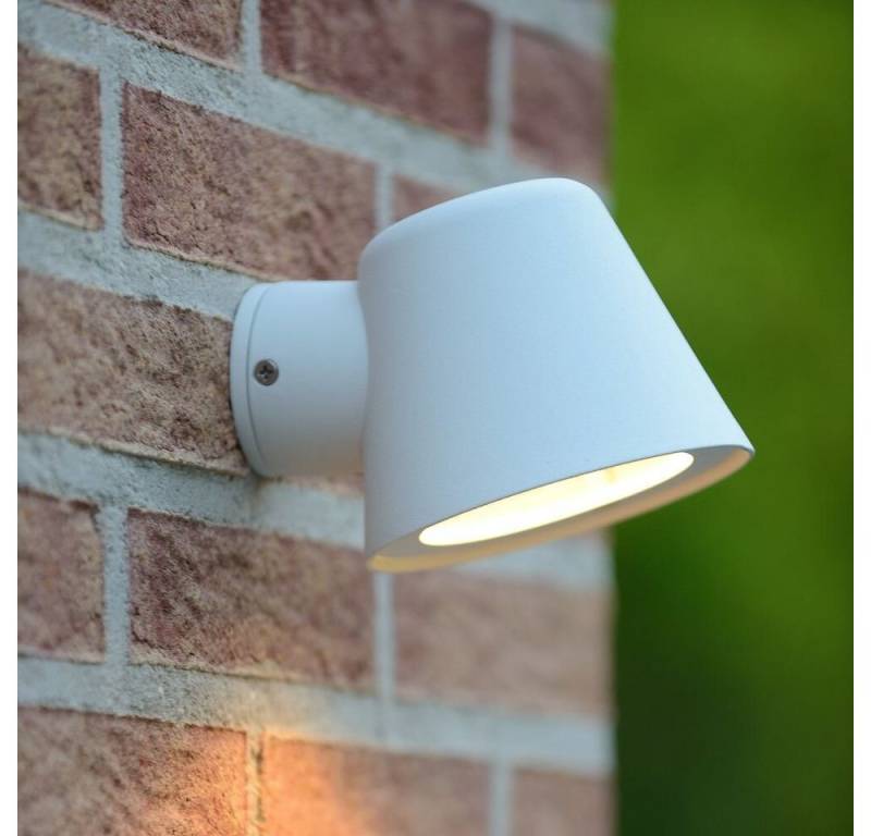click-licht LED Außen-Wandleuchte Dingo, Farbe: Weiß, :, Leuchtmittel enthalten: Ja, LED,, Warmweiß von click-licht
