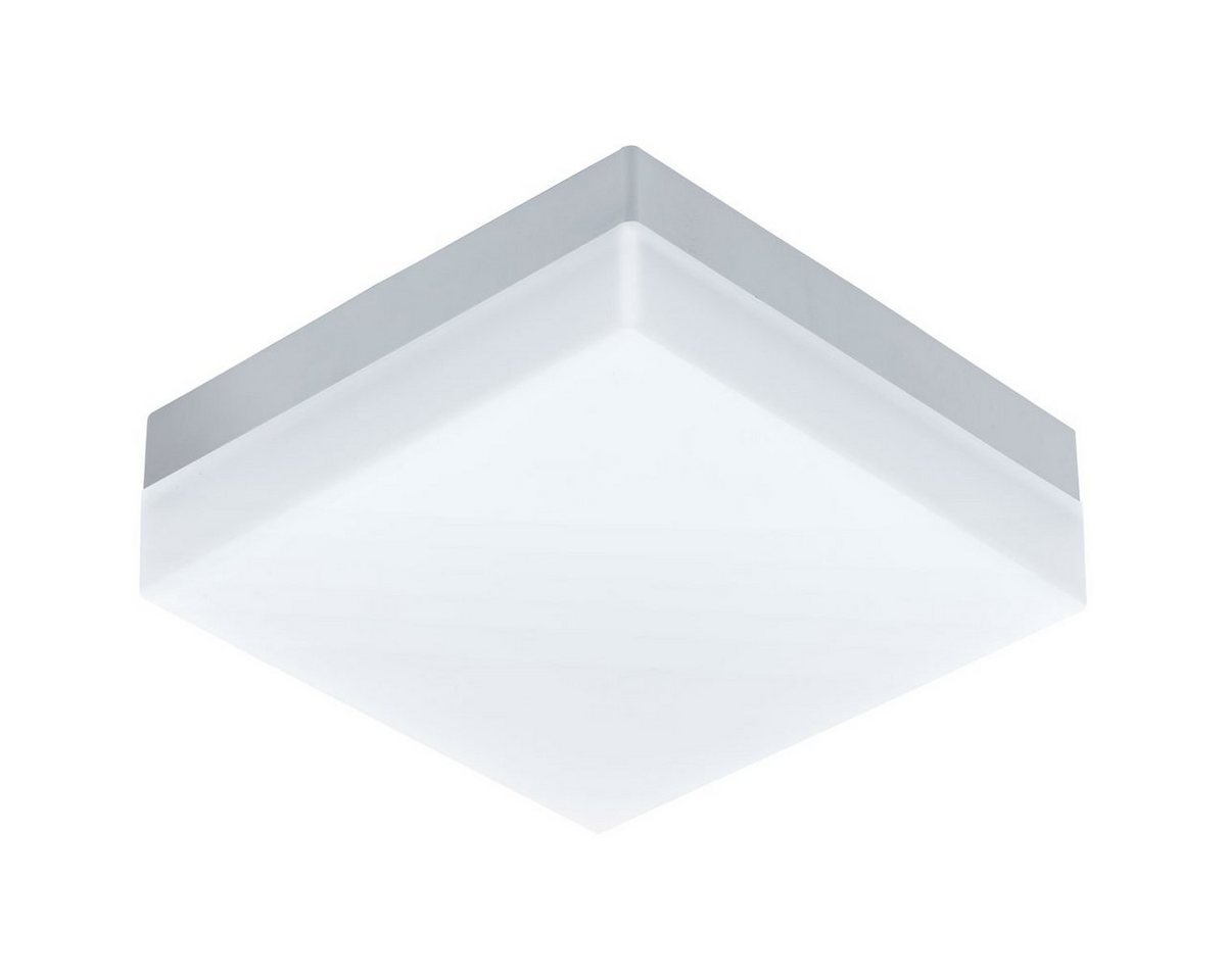 click-licht LED Außen-Wandleuchte LED Außenwand- und Deckenleuchte IP44 eckig 215x215mm Weiß, keine Angabe, Leuchtmittel enthalten: Ja, fest verbaut, LED, warmweiss, Aussenlampe, Aussenwandleuchte, Outdoor-Leuchte von click-licht