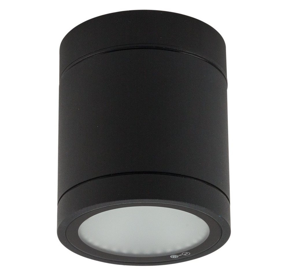 click-licht LED Außen-Wandleuchte LED Deckenleuchte Negro 10W 3000K 750lm IP65, keine Angabe, Leuchtmittel enthalten: Ja, fest verbaut, LED, warmweiss, Aussenlampe, Aussenwandleuchte, Outdoor-Leuchte von click-licht