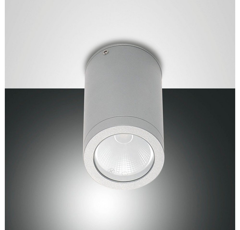 click-licht LED Außen-Wandleuchte LED Spot Uma für den Außenbereich, IP54, silber, keine Angabe, Leuchtmittel enthalten: Ja, fest verbaut, LED, warmweiss, Aussenlampe, Aussenwandleuchte, Outdoor-Leuchte von click-licht