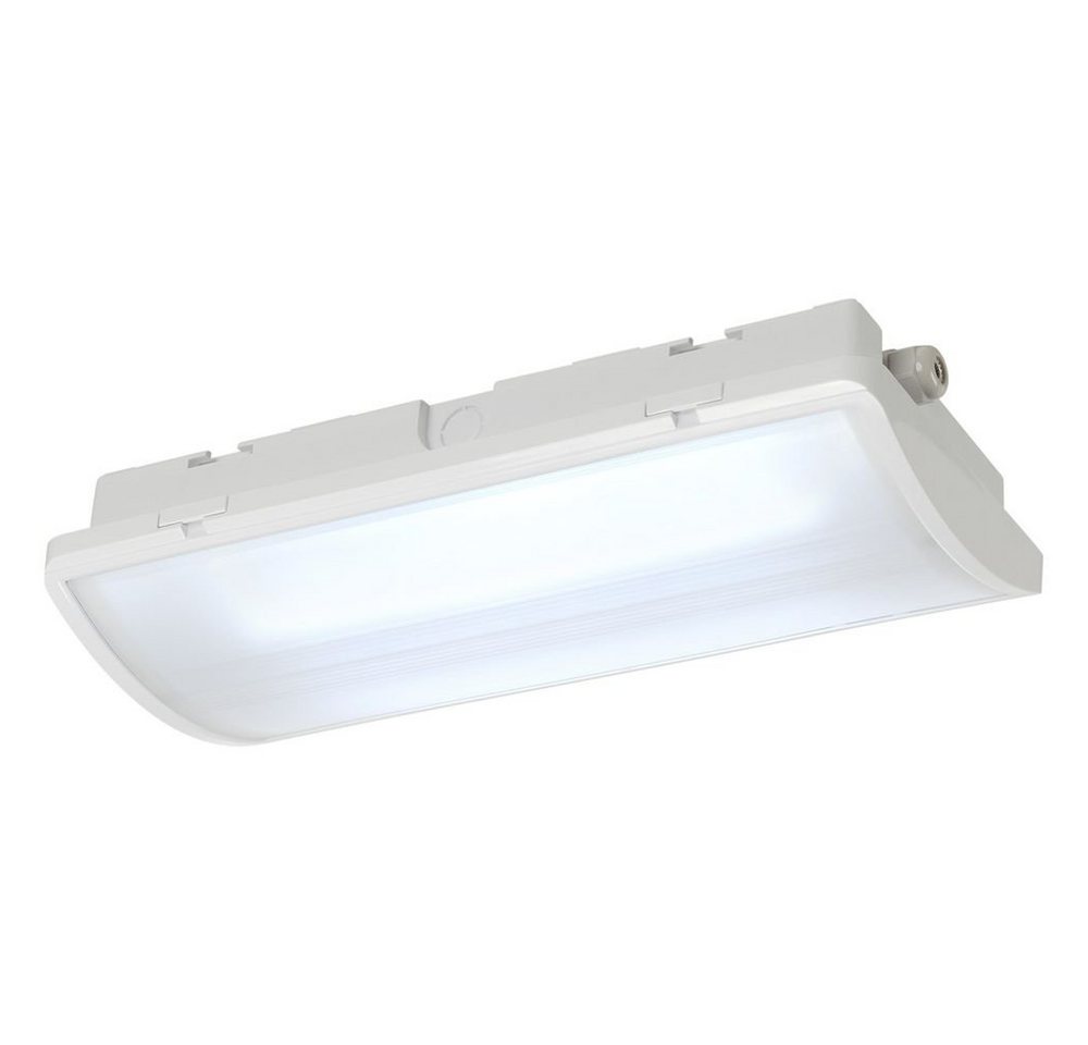 SLV LED Außen-Wandleuchte P-Light, Deckenleuchte, LED, 6000K, rechteckig, weiß, 6,5W, IP65, keine Angabe, Leuchtmittel enthalten: Ja, fest verbaut, LED, Kaltweiss, Aussenlampe, Aussenwandleuchte, Outdoor-Leuchte von SLV