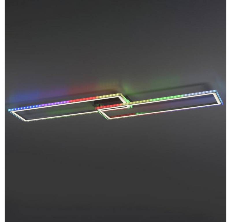 click-licht LED Deckenleuchte FELIX60, Leistung: 2 x 17,25 W, Ja, fest verbaut, Extra-Warmweiß von click-licht