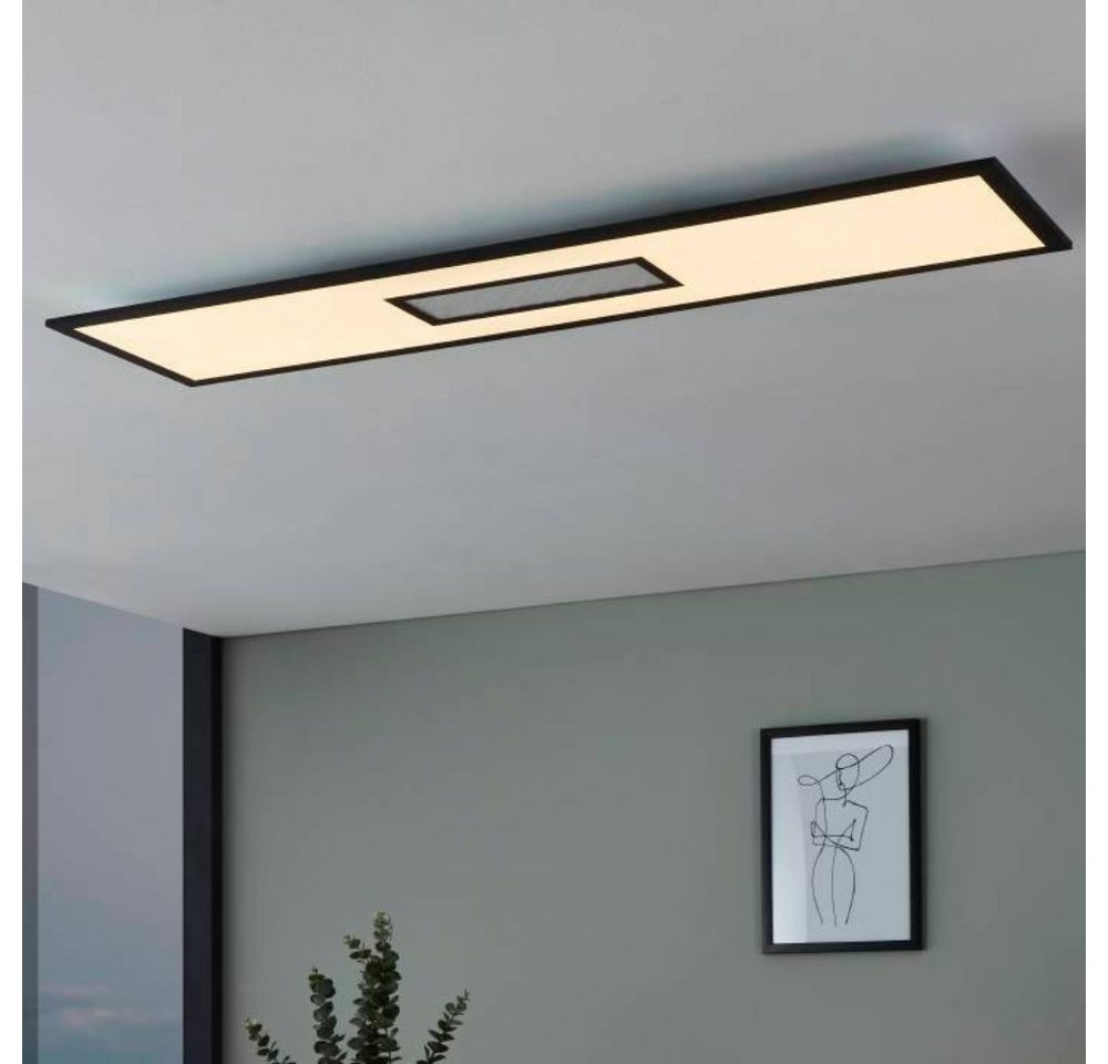 click-licht LED Deckenleuchte LED Deckenleuchte Bordonara in Schwarz und Weiß Tunable White 35W, keine Angabe, Leuchtmittel enthalten: Ja, fest verbaut, LED, warmweiss, Deckenlampe, Deckenbeleuchtung, Deckenlicht von click-licht