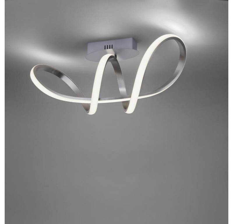 click-licht LED Deckenleuchte MARIA, Farbe: Aluminium, Ja, fest verbaut, Warmweiß click-licht LED Deckenleuchte MARIA, Farbe: Aluminium, Ja, fest verbaut, Warmweiß von click-licht