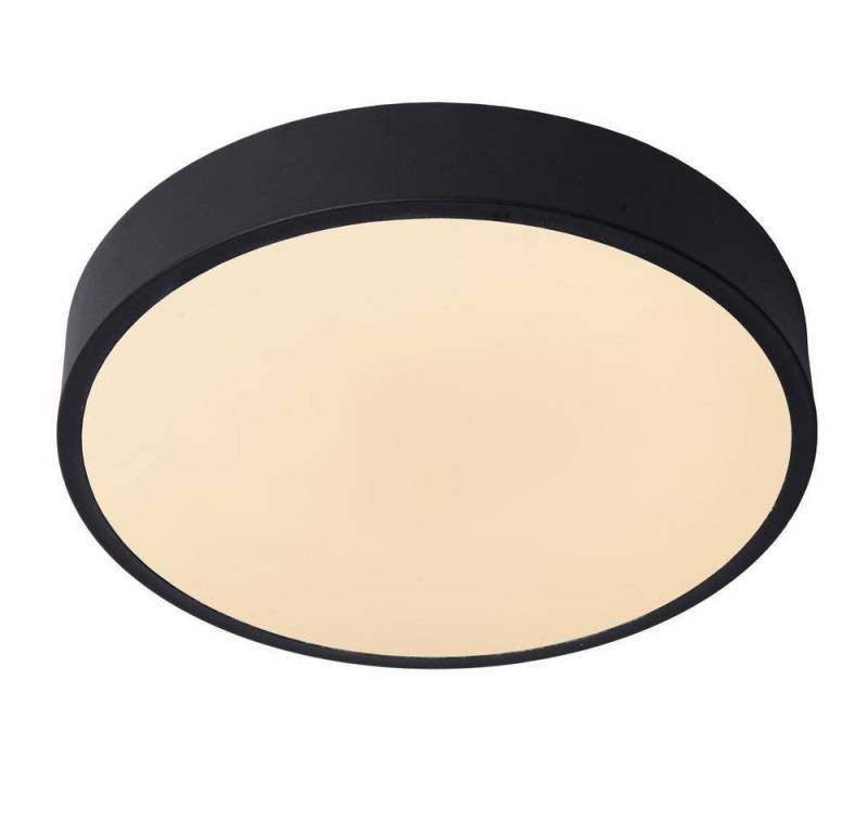 click-licht LED Deckenleuchte UNAR, Farbe: Schwarz, Durchmesser: 300 mm, Leuchtmittel enthalten: Ja, fest verbaut, LED,, Extra-Warmweiß von click-licht