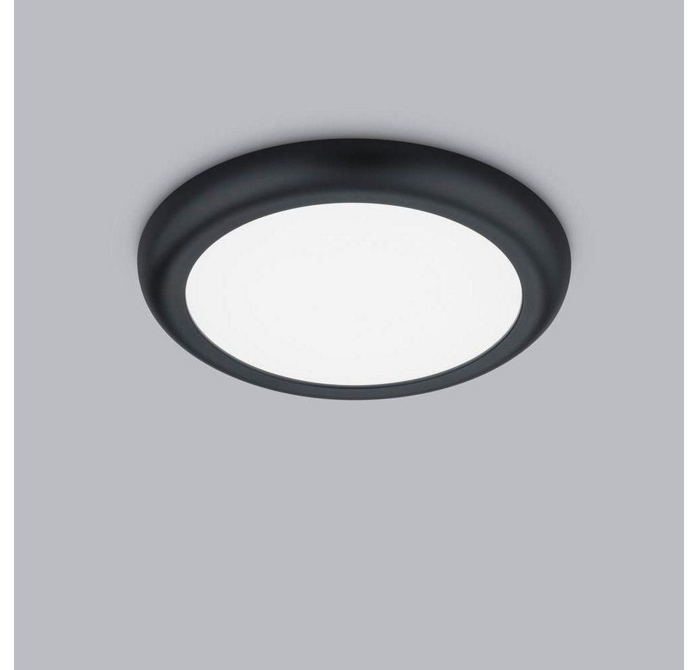 click-licht LED Einbauleuchte LED Ein- und Aufbauleuchte Bis in Schwarz-matt 18W 1650lm IP54, keine Angabe, Leuchtmittel enthalten: Ja, fest verbaut, LED, warmweiss, Einbaustrahler, Einbauleuchte von click-licht