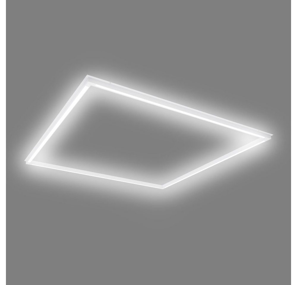 click-licht LED Panel LED Rahmen-Panel Casambi Inside in Weiß 38W RGBW, keine Angabe, Leuchtmittel enthalten: Ja, fest verbaut, LED, warmweiss, LED Panele von click-licht