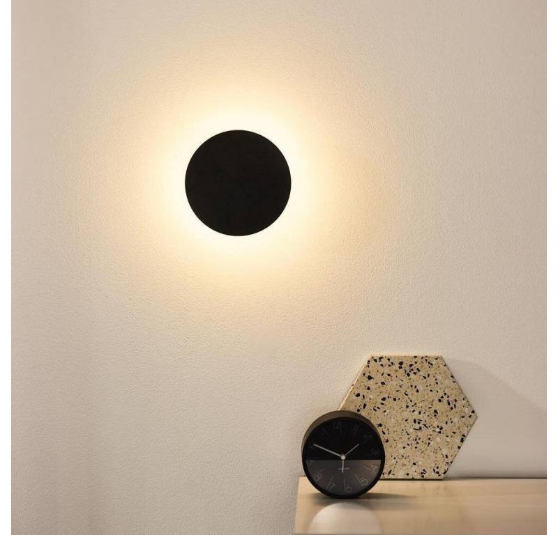 click-licht LED Wandleuchte Eklyps LED, Durchmesser: 150 mm, :, Leuchtmittel enthalten: Ja, fest verbaut, LED,, Warmweiß von click-licht