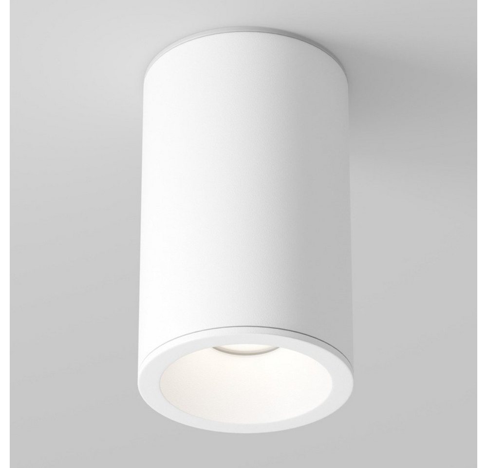 click-licht Spiegelleuchte Deckenaufbauleuchte Zoom in Weiß GU10 IP65 105mm, keine Angabe, Leuchtmittel enthalten: Nein, warmweiss, Badezimmerlampen, Badleuchte, Lampen für das Badezimmer von click-licht