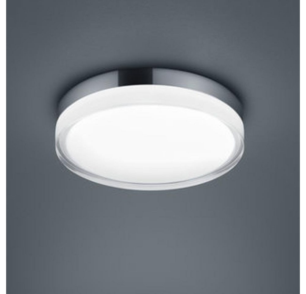 click-licht Spiegelleuchte LED Deckenleuchte Tana in Chrom 18W 1220lm IP44, keine Angabe, Leuchtmittel enthalten: Ja, fest verbaut, LED, warmweiss, Badezimmerlampen, Badleuchte, Lampen für das Badezimmer von click-licht