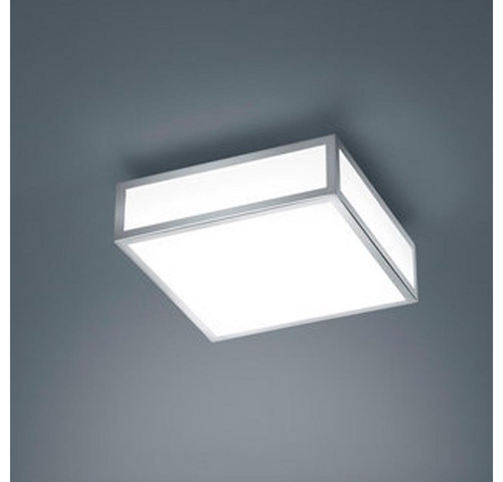 click-licht Spiegelleuchte LED Deckenleuchte Zelo in Chrom 12W 960lm IP44 220x220mm, keine Angabe, Leuchtmittel enthalten: Ja, fest verbaut, LED, warmweiss, Badezimmerlampen, Badleuchte, Lampen für das Badezimmer von click-licht
