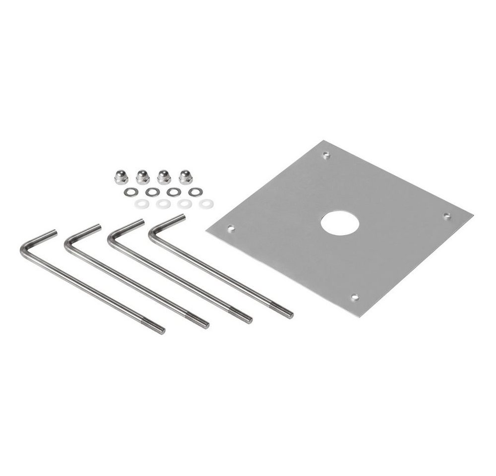 Kunstbaum Betonanker-Set, für BENDO Outdoor Standleuchte, silber, SLV, Höhe 3 cm, Weiteres Zubehör von SLV