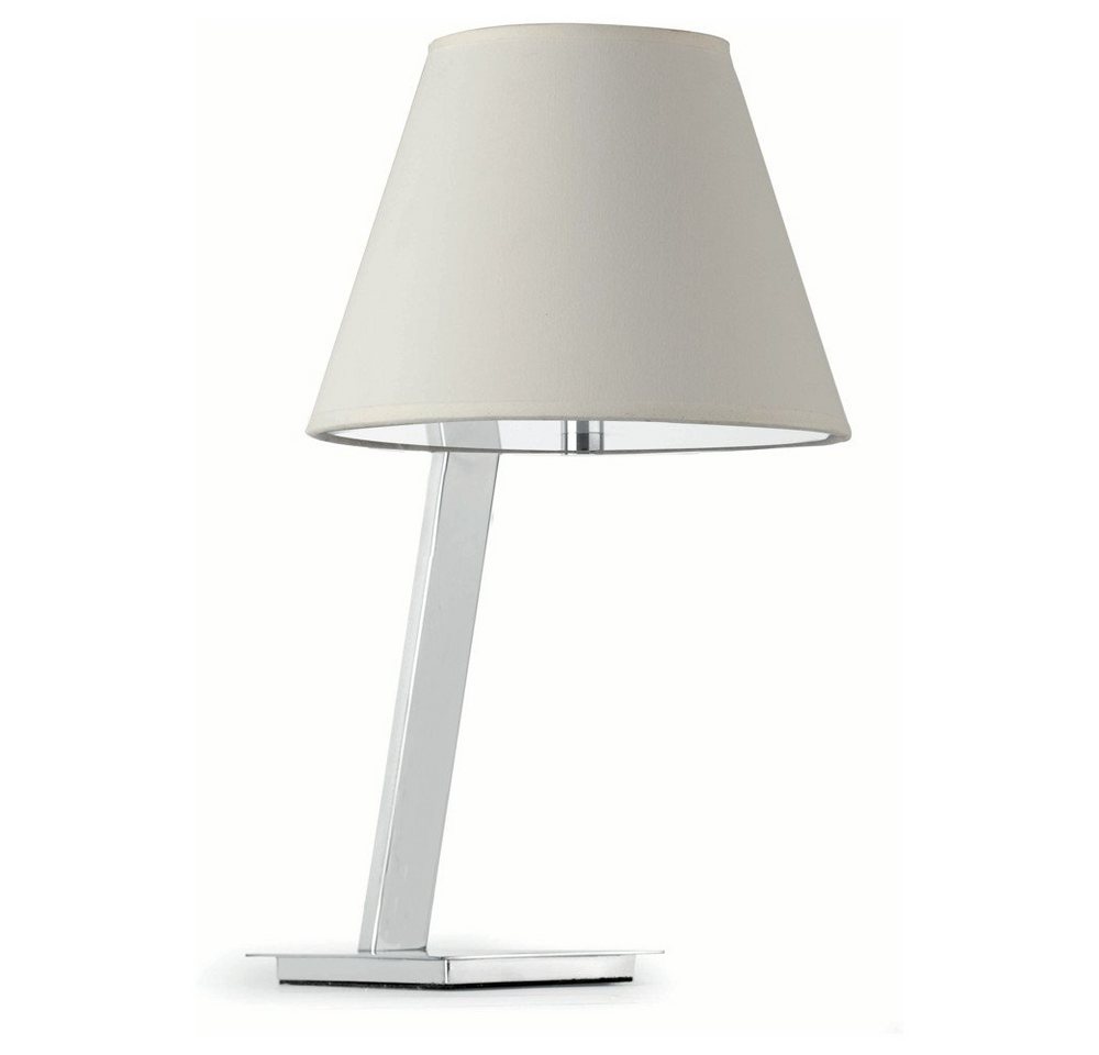 click-licht Tischleuchte Elegante FARO Tischleuchte Moma Weiß, keine Angabe, Leuchtmittel enthalten: Nein, warmweiss, Tischleuchte, Nachttischlampe, Tischlampe von click-licht