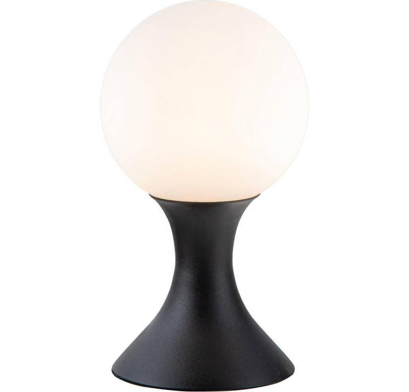 click-licht Tischleuchte Tischleuchte Moya in Schwarz und Beige G9, keine Angabe, Leuchtmittel enthalten: Nein, warmweiss, Tischleuchte von click-licht