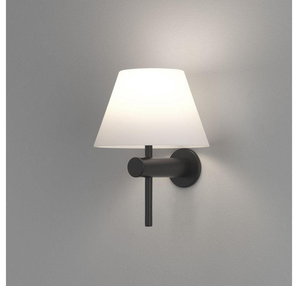 click-licht Wandleuchte Wandleuchte Roma in Schwarz-Matt G9 IP44, keine Angabe, Leuchtmittel enthalten: Nein, warmweiss, Wandleuchte, Wandlampe, Wandlicht von click-licht