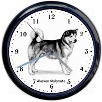 Personalisierte Auto Motorrad Portrait Haustier Große 10-Zoll-Silber-Wanduhr von clocksandprints