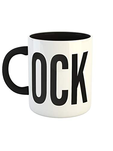 clothinx - Cock Tasse Tasse Schwarz von clothinx
